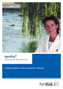 Prospekt ApoVita Betriebliche Altersvorsorge Prospekt ApoVita Betriebliche Altersvorsorge