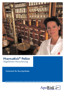 Prospekt
PharmaRisk® Police - Apothekenversicherung Prospekt PharmaRisk® Police - Apothekenversicherung