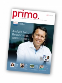 Geprägt von starken Persönlichkeiten: die Sommer-Ausgabe des LAUER-FISCHER Kundenmagazins primo.